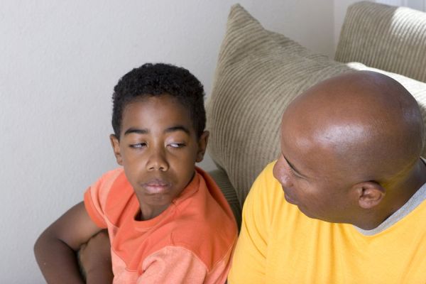 Dad talking to son about counseling for children at Wyndhurst Counseling Center in Lynchburg Counseling VA