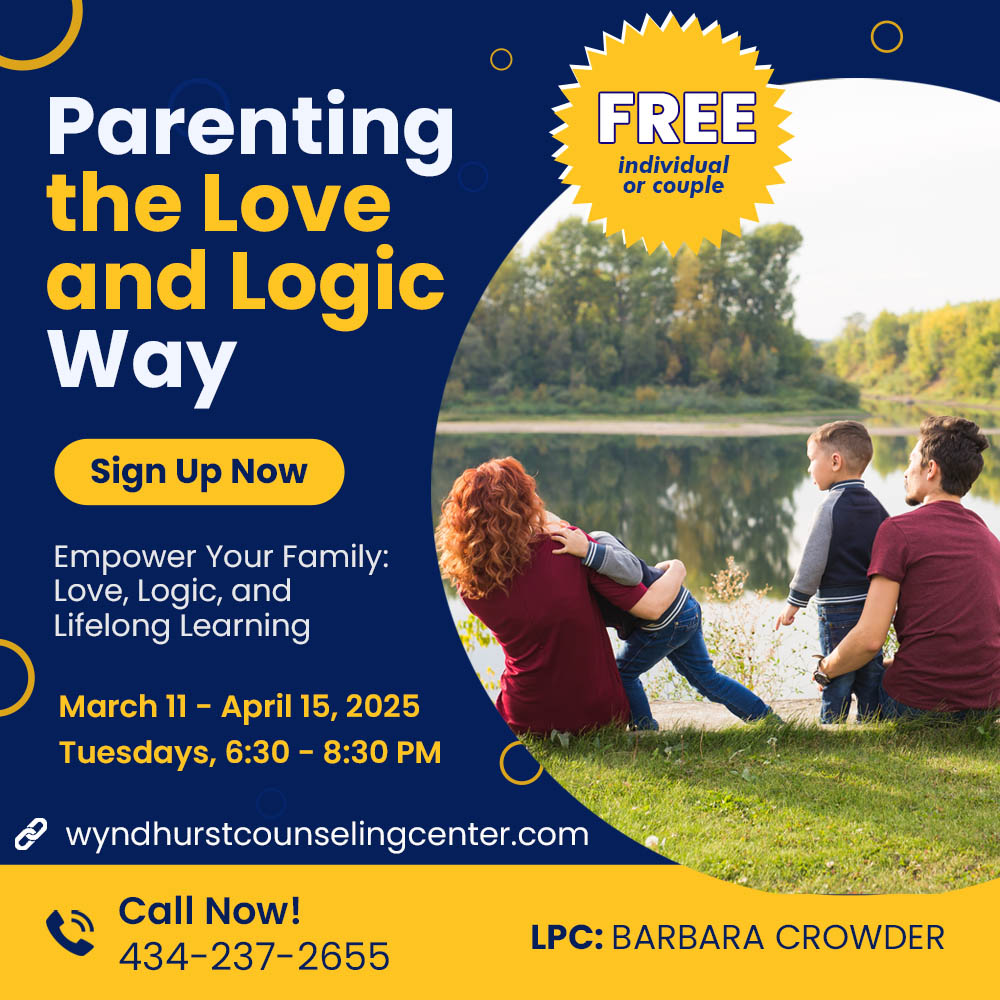 Parenting the Love and Logic Way Square ad March 2025 Workshop