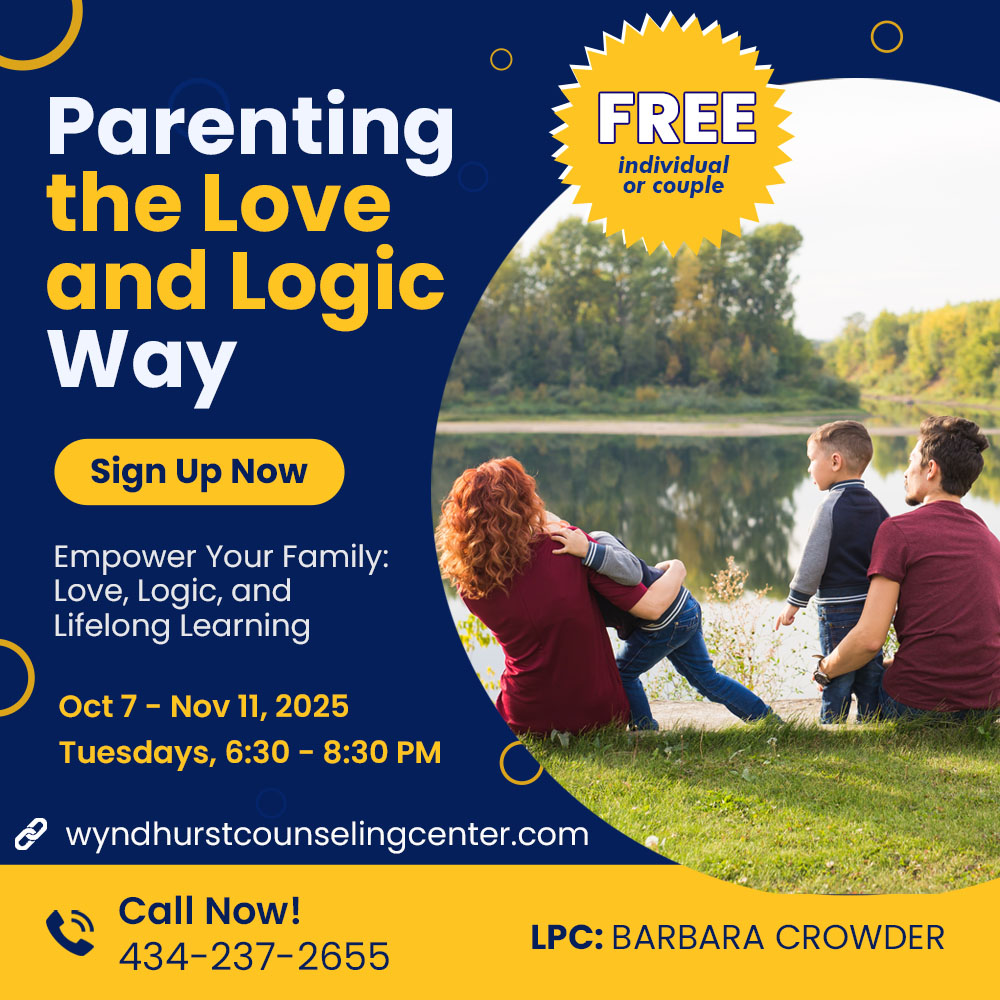 Parenting the Love and Logic Way Square ad Oct 2025 Workshop